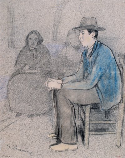 A háború után. A szomorú otthon alkotó: Santiago Rusiñol